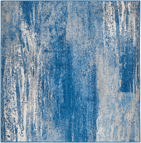 Safavieh Adirondack Adr112F Silver / Blue Rugs - Safavieh - adr112f - 4sq