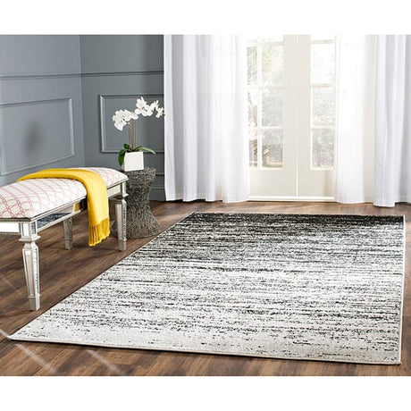 Safavieh Adirondack Adr113A Silver/Black Rug.