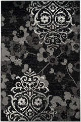 Safavieh Adirondack Adr114A Black/Silver Rug.