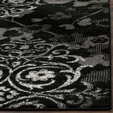 Safavieh Adirondack Adr114A Black/Silver Rug.