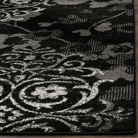 Safavieh Adirondack Adr114A Black/Silver Rug - Safavieh - adr114a - 3