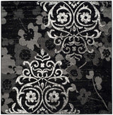 Safavieh Adirondack Adr114A Black/Silver Rug.