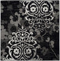 Safavieh Adirondack Adr114A Black/Silver Rug.