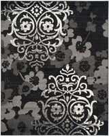 Safavieh Adirondack Adr114A Black/Silver Rug.