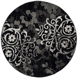Safavieh Adirondack Adr114A Black/Silver Rug.