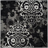 Safavieh Adirondack Adr114A Black/Silver Rug.
