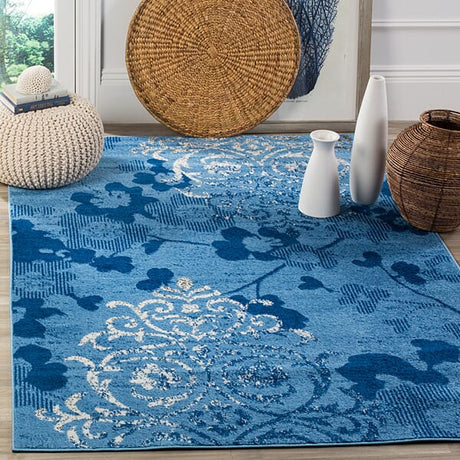 Safavieh Adirondack Adr114F Light Blue / Dark Blue Rugs - Safavieh - adr114f - 24