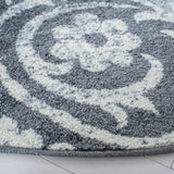 Safavieh Adirondack Adr114H Charcoal/Ivory Rug.
