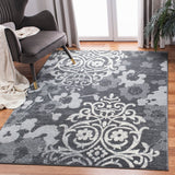 Safavieh Adirondack Adr114H Charcoal/Ivory Rug.