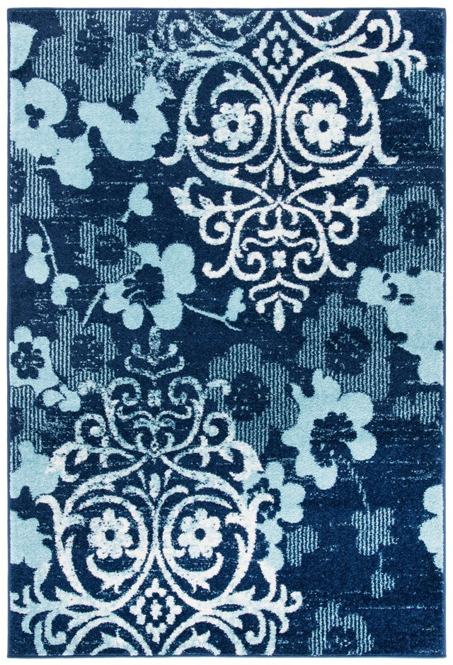 Safavieh Adirondack Adr114J Navy/Aqua Rugs.