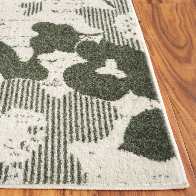 Safavieh Adirondack Adr114X Ivory/Dark Green Rug.