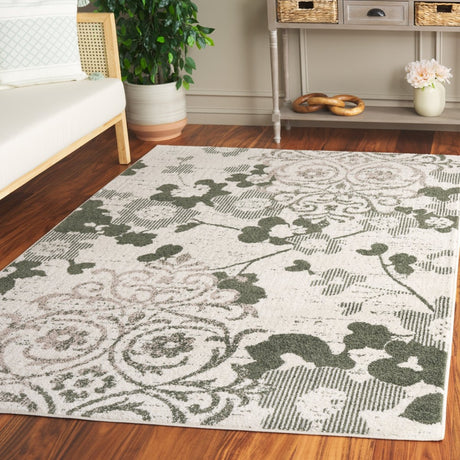 Safavieh Adirondack Adr114X Ivory/Dark Green Rug - Safavieh - adr114x - 3