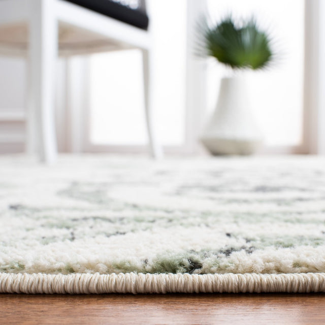 Safavieh Adirondack Adr114Y Ivory/Green Rug.