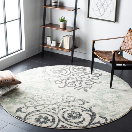 Safavieh Adirondack Adr114Y Ivory/Green Rug - Safavieh - adr114y - 7r