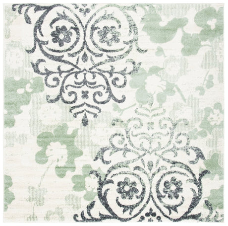 Safavieh Adirondack Adr114Y Ivory/Green Rug - Safavieh - adr114y - 7sq