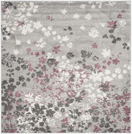 Safavieh Adirondack Adr115M Light Grey / Purple Rugs - Safavieh - adr115m - 4sq