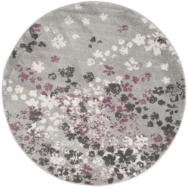 Safavieh Adirondack Adr115M Light Grey / Purple Rugs.