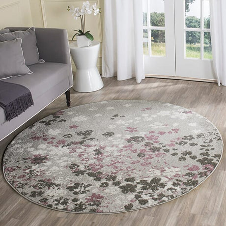 Safavieh Adirondack Adr115M Light Grey / Purple Rugs - Safavieh - adr115m - 6sq