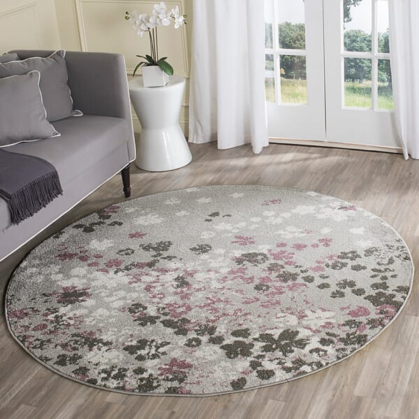 Safavieh Adirondack Adr115M Light Grey / Purple Rugs.