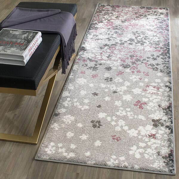 Safavieh Adirondack Adr115M Light Grey / Purple Rugs.