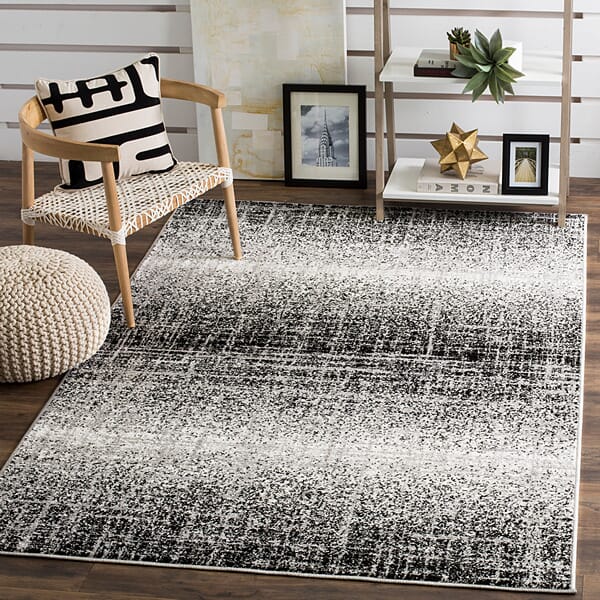 Safavieh Adirondack Adr116A Silver / Black Rugs.