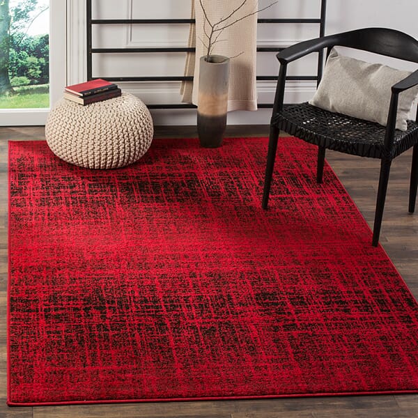 Safavieh Adirondack Adr116F Red / Black Rugs.