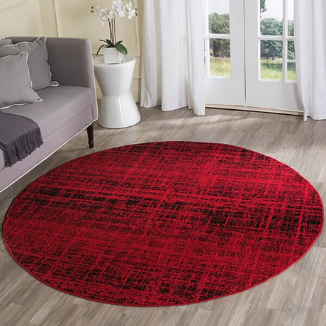 Safavieh Adirondack Adr116F Red / Black Rugs.