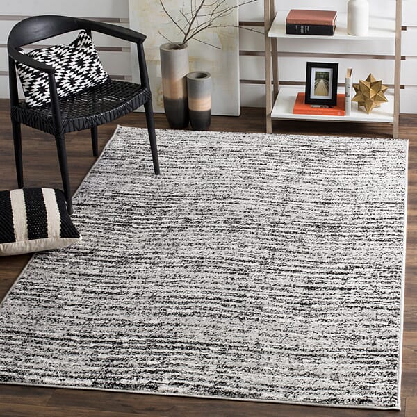 Safavieh Adirondack Adr117A Black / Silver Rugs.