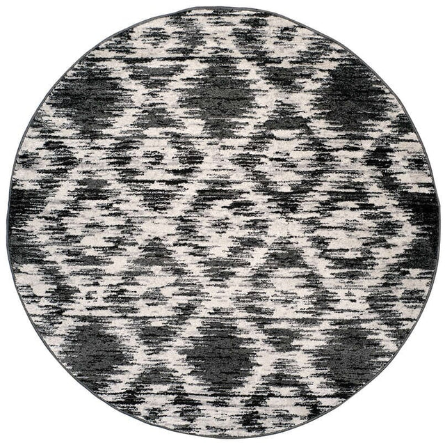 Safavieh Adirondack Adr118R Charcoal / Ivory Rugs.