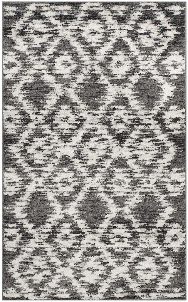 Safavieh Adirondack Adr118R Charcoal / Ivory Rugs.