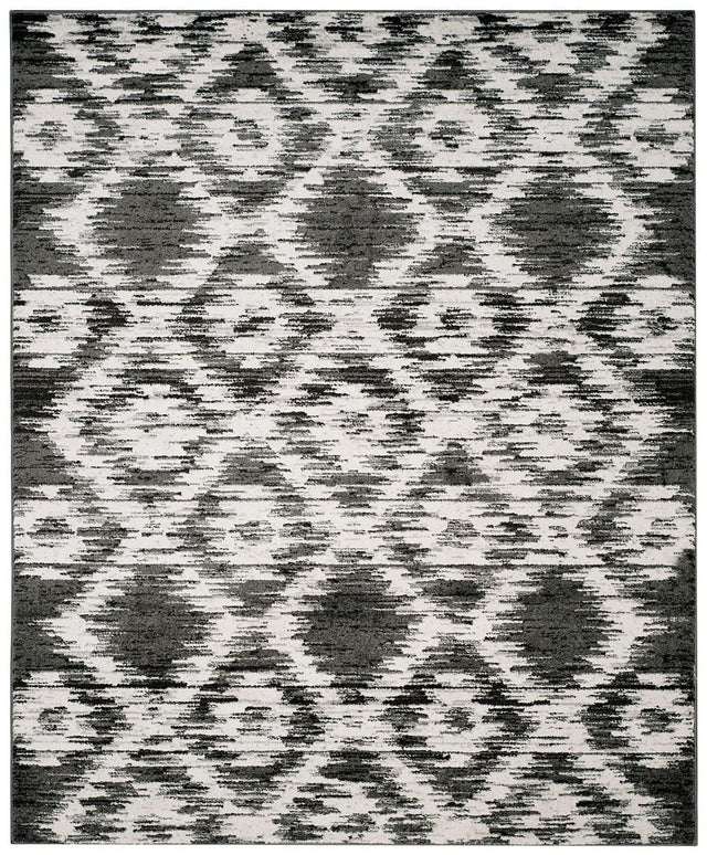 Safavieh Adirondack Adr118R Charcoal / Ivory Rugs.