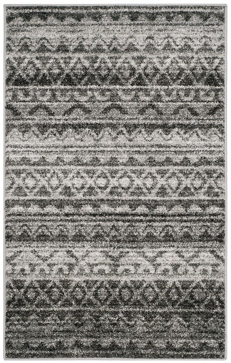 Safavieh Adirondack Adr119N Ivory / Charcoal Rugs.