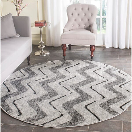 Safavieh Adirondack Adr121P Silver / Charcoal Rugs.