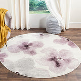 Safavieh Adirondack Adr123L Ivory / Purple Rugs.