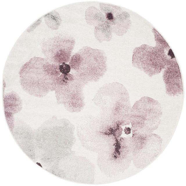 Safavieh Adirondack Adr123L Ivory / Purple Rugs.