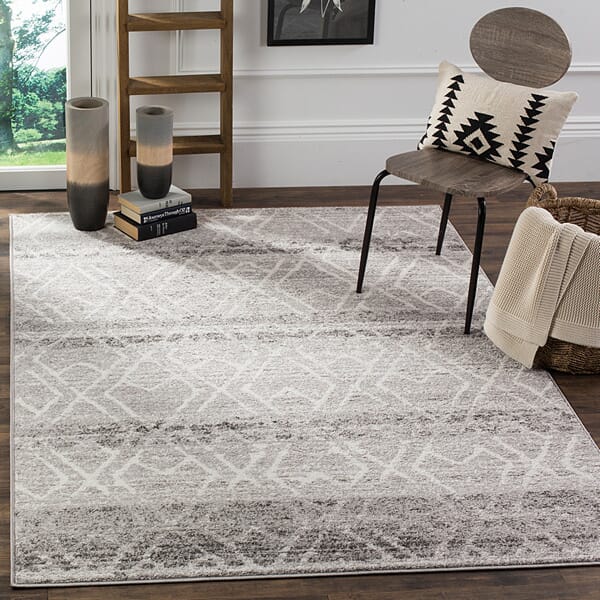 Safavieh Adirondack Adr124B Silver / Ivory Rugs.