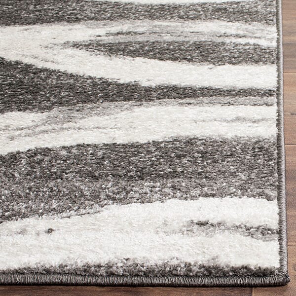 Safavieh Adirondack Adr125R Charcoal/Ivory Rug.
