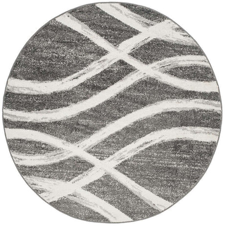 Safavieh Adirondack Adr125R Charcoal/Ivory Rug - Safavieh - adr125r - 4r