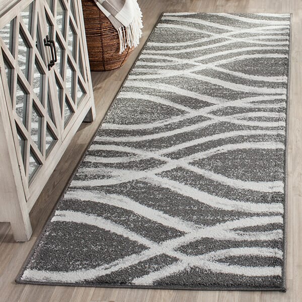 Safavieh Adirondack Adr125R Charcoal/Ivory Rug.