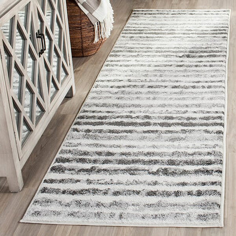 Safavieh Adirondack Adr126N Ivory / Charcoal Rugs.