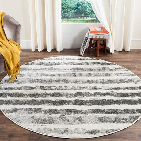 Safavieh Adirondack Adr126N Ivory / Charcoal Rugs.