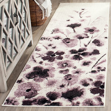 Safavieh Adirondack Adr127L Ivory / Purple Rugs.