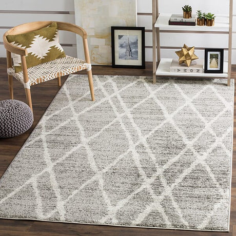 Safavieh Adirondack Adr128B Ivory/Silver Rug.