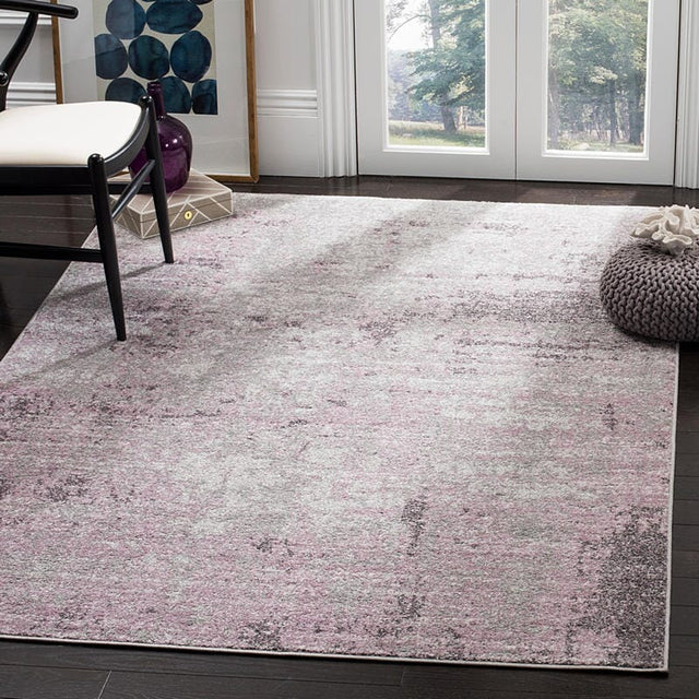 Safavieh Adirondack Adr130M Light Grey/Purple Rug.