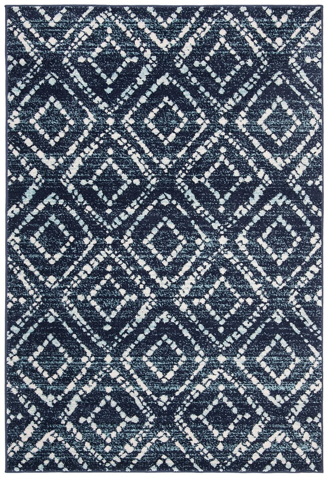 Safavieh Adirondack Adr131N Navy/Ivory Rug.