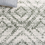 Safavieh Adirondack Adr131W Ivory/Dark Green Rug.