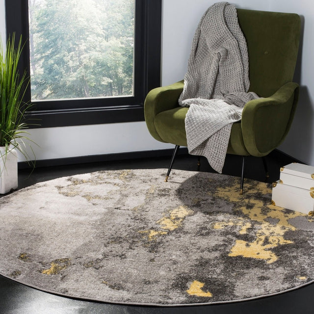 Safavieh Adirondack Adr134H Grey/Yellow Rug - adr134h-4sq