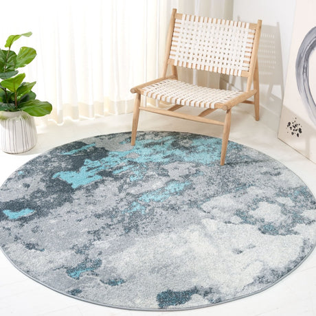 Safavieh Adirondack Adr134K Turquoise/Grey Rugs - Safavieh - adr134k - 4r