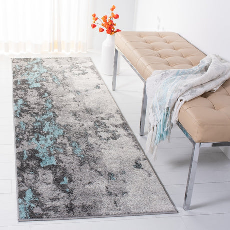 Safavieh Adirondack Adr134K Turquoise/Grey Rugs - Safavieh - adr134k - 4r