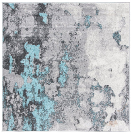 Safavieh Adirondack Adr134K Turquoise/Grey Rugs - Safavieh - adr134k - 4sq